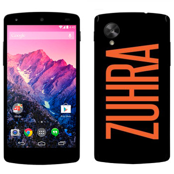   «Zuhra»   LG Nexus 5