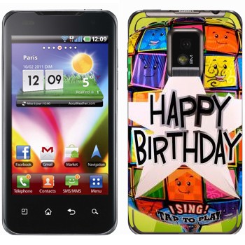   «  Happy birthday»   LG Optimus 2X