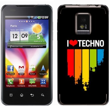   «I love techno»   LG Optimus 2X