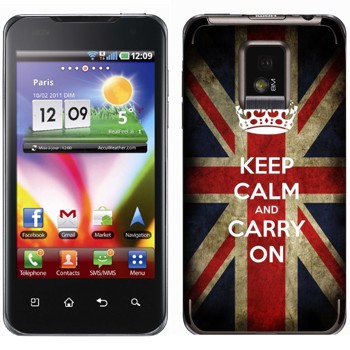   «Keep calm and carry on»   LG Optimus 2X