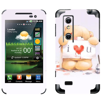   «  - I love You»   LG Optimus 3D