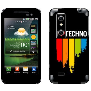   «I love techno»   LG Optimus 3D