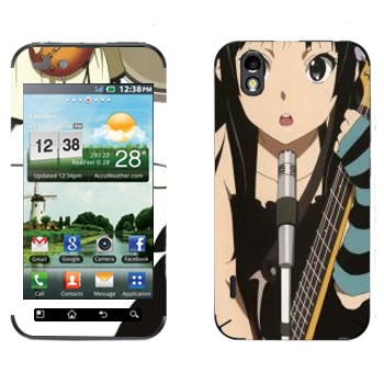   «  - K-on»   LG Optimus Black/White