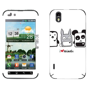   «  - Kawaii»   LG Optimus Black/White