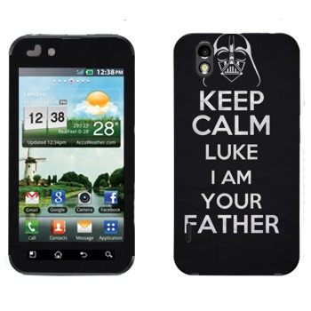   «Keep Calm Luke I am you father»   LG Optimus Black/White