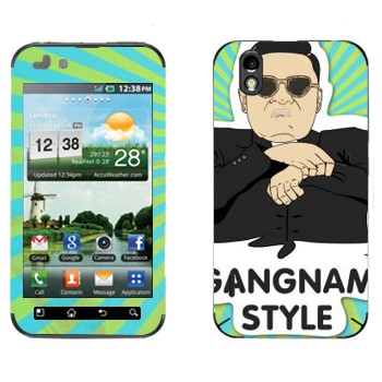   «Gangnam style - Psy»   LG Optimus Black/White