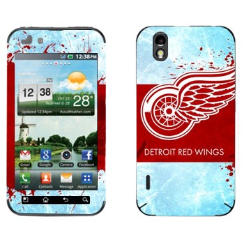   «Detroit red wings»   LG Optimus Black/White