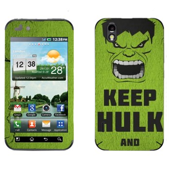   «Keep Hulk and»   LG Optimus Black/White