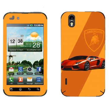   «Lamborghini Aventador LP 700-4»   LG Optimus Black/White