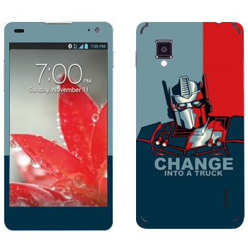   « : Change into a truck»   LG Optimus G