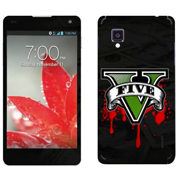   «GTA 5 - logo blood»   LG Optimus G