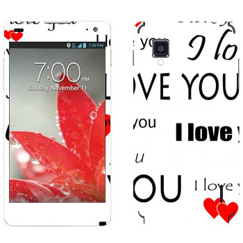   «I Love You -   »   LG Optimus G