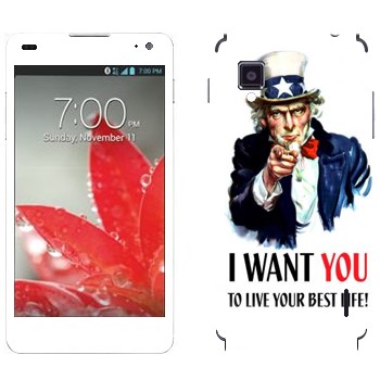   « : I want you!»   LG Optimus G