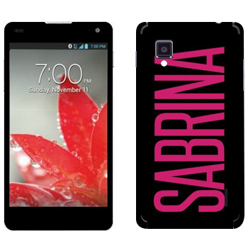   «Sabrina»   LG Optimus G