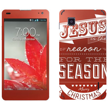   «Jesus is the reason for the season»   LG Optimus G
