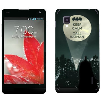   «Keep calm and call Batman»   LG Optimus G