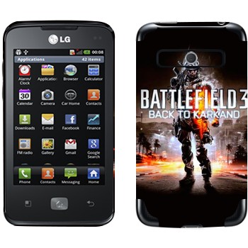   «Battlefield: Back to Karkand»   LG Optimus Hub
