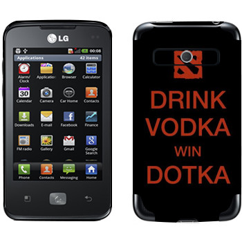   «Drink Vodka With Dotka»   LG Optimus Hub