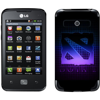   «Dota violet logo»   LG Optimus Hub