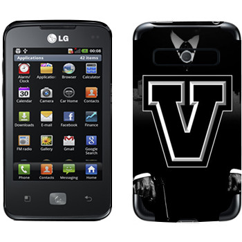   «GTA 5 black logo»   LG Optimus Hub