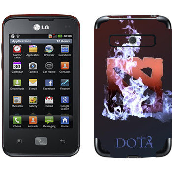  «We love Dota 2»   LG Optimus Hub