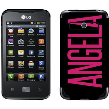   «Angela»   LG Optimus Hub