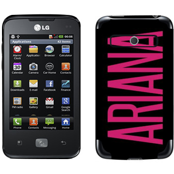  «Ariana»   LG Optimus Hub