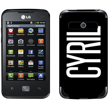   «Cyril»   LG Optimus Hub