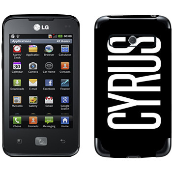   «Cyrus»   LG Optimus Hub