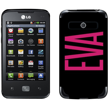   «Eva»   LG Optimus Hub