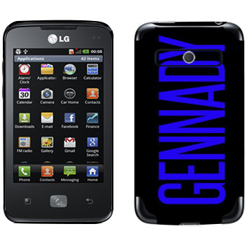   «Gennady»   LG Optimus Hub