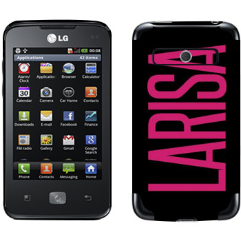   «Larisa»   LG Optimus Hub