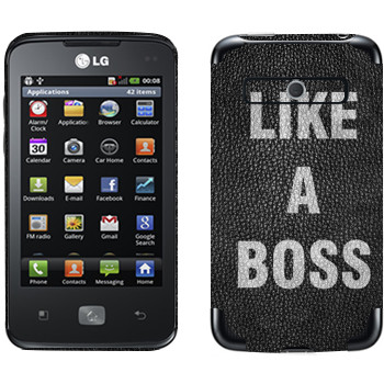   « Like A Boss»   LG Optimus Hub