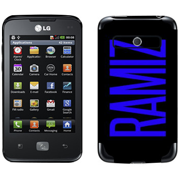   «Ramiz»   LG Optimus Hub