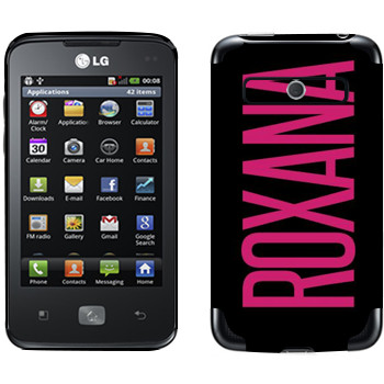   «Roxana»   LG Optimus Hub