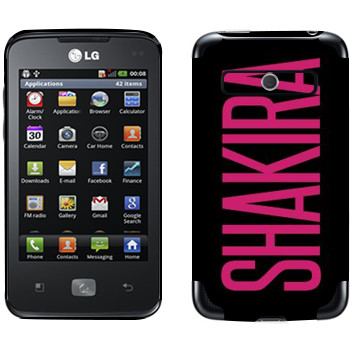   «Shakira»   LG Optimus Hub