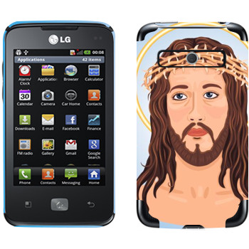  «Jesus head»   LG Optimus Hub