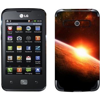   «    »   LG Optimus Hub