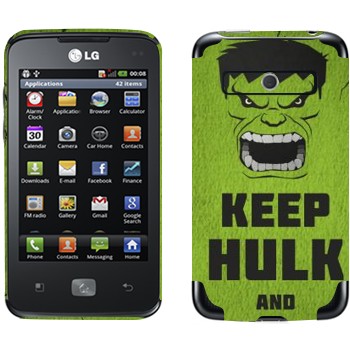   «Keep Hulk and»   LG Optimus Hub
