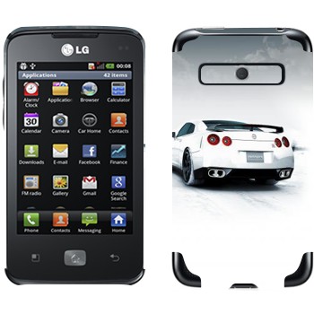   «Nissan GTR»   LG Optimus Hub