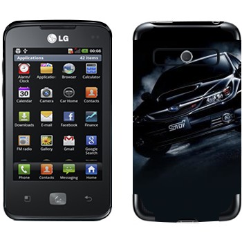   «Subaru Impreza STI»   LG Optimus Hub