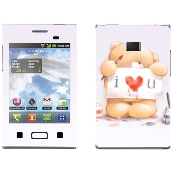   «  - I love You»   LG Optimus L3