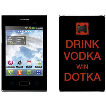   «Drink Vodka With Dotka»   LG Optimus L3