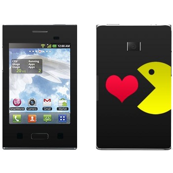   «I love Pacman»   LG Optimus L3