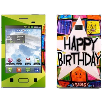   «  Happy birthday»   LG Optimus L3