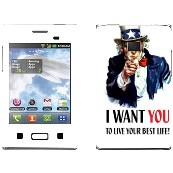   « : I want you!»   LG Optimus L3