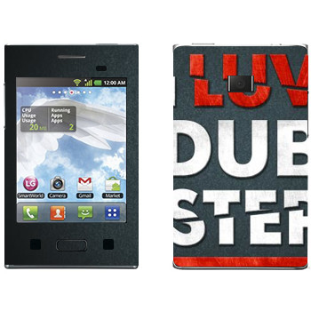   «I love Dubstep»   LG Optimus L3