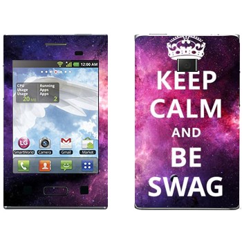   «Keep Calm and be SWAG»   LG Optimus L3