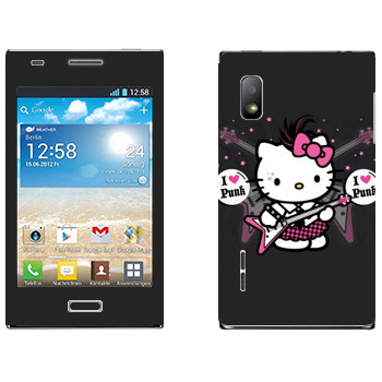   «Kitty - I love punk»   LG Optimus L5