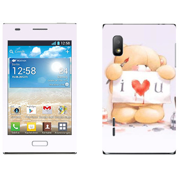   «  - I love You»   LG Optimus L5